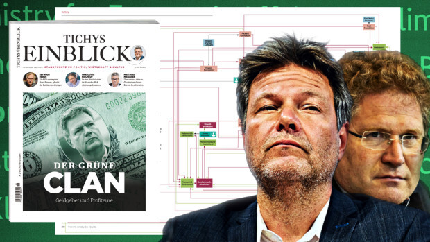 Im aktuellen Tichys Einblick Heft: Das Netzwerk von Robert Habecks grünem Clan