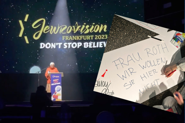 Claudia Roth bei Eröffnung des Jewrovision Song Contest ausgebuht
