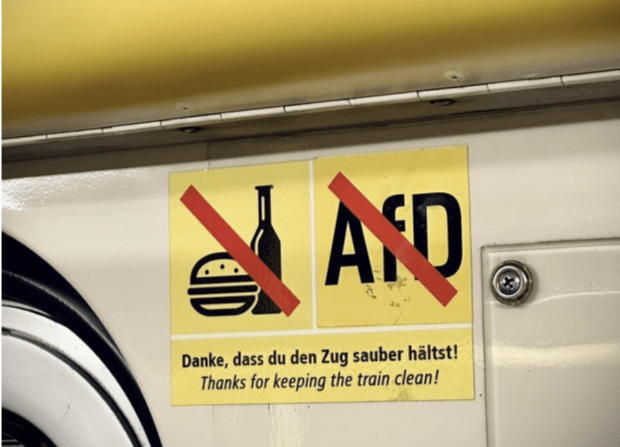Berliner Verkehrsbetriebe wollen „sauber” bleiben: Kein Essen, keine AfD