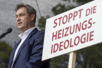 Eine Demo ist kein Bierzelt – das hat Söder in Erding bitter erfahren müssen