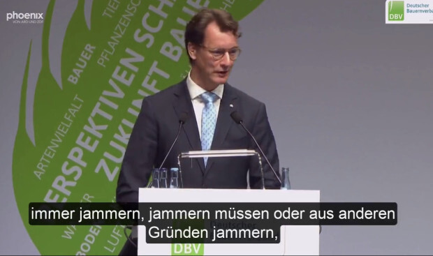 Ja, Bauern wollt ihr denn ewig jammern?! – Hendrik Wüsts denkwürdige Rede