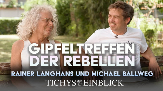 Gipfeltreffen der Rebellen – Michael Ballweg und Rainer Langhans
