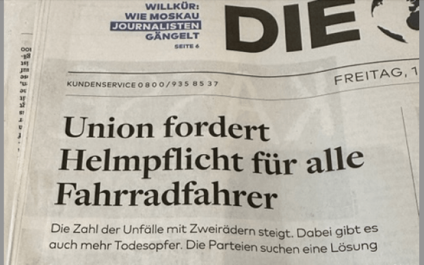 Nach der Frauenquote die Helmpflicht – die Themen der Union in Zeiten des Niedergangs