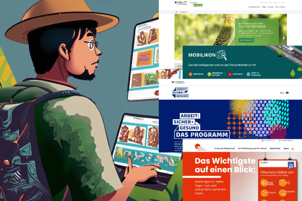 Im Website-Dschungel der Bundesregierung
