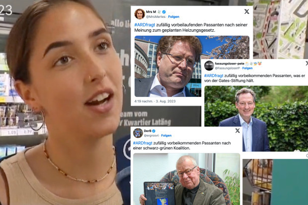 #ARDfragt: Der zufällig vorbeikommende Passant