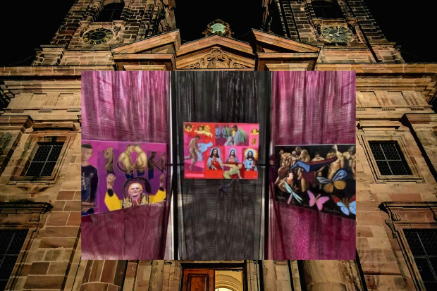 Als Gläubige das Ende einer Ausstellung erzwungen haben