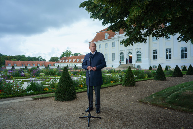 Olaf Scholz, der Anfänger