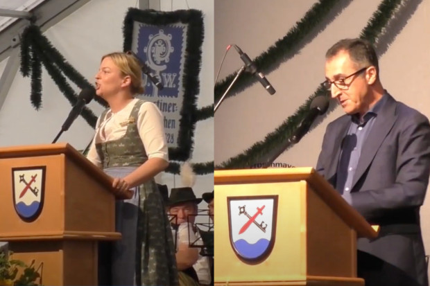 Katharina Schulze und Cem Özdemir und das böse Volk