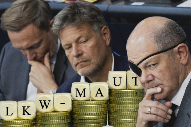 Ampel verdoppelt LKW-Maut