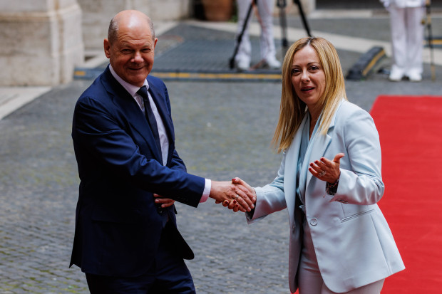 Was die Ampel und die Meloni-Regierung miteinander tuscheln