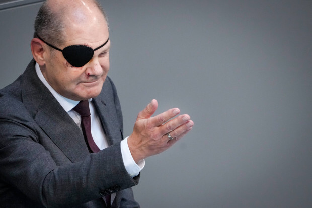 Olaf Scholz entdeckt in der Krise die Nation