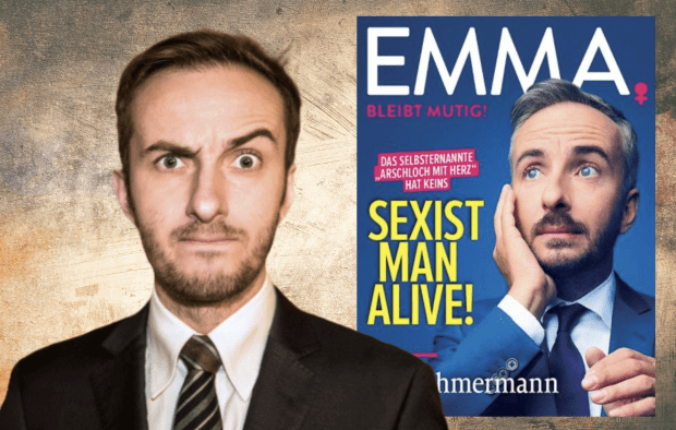 EMMA kürt Jan Böhmermann zum sexistischsten Mann Deutschlands