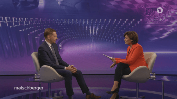 Bei Maischberger: Kretschmers Kampf gegen die AfD
