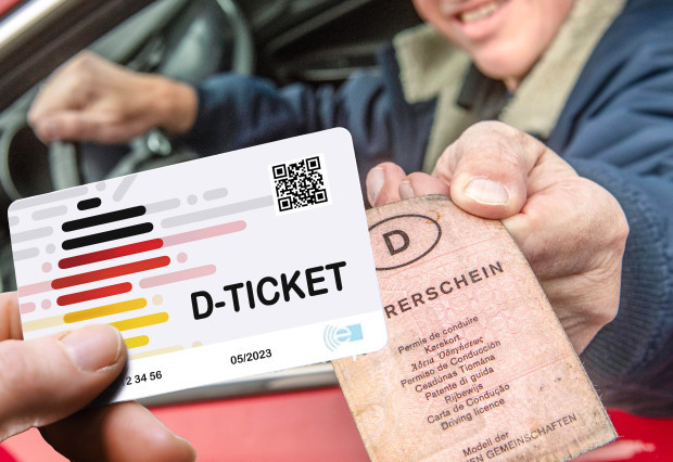 Tauschgeschäft: Führerschein gegen Deutschlandticket