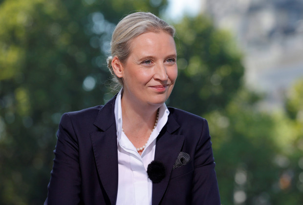 Alice Weidel unter Polizeischutz