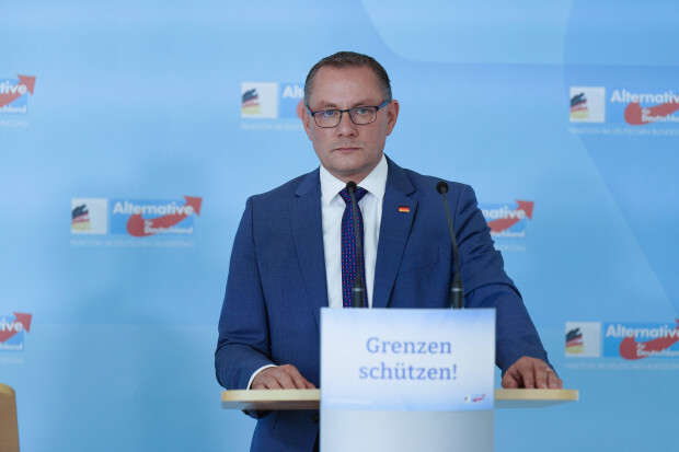 AfD-Chef Chrupalla ins Krankenhaus gebracht