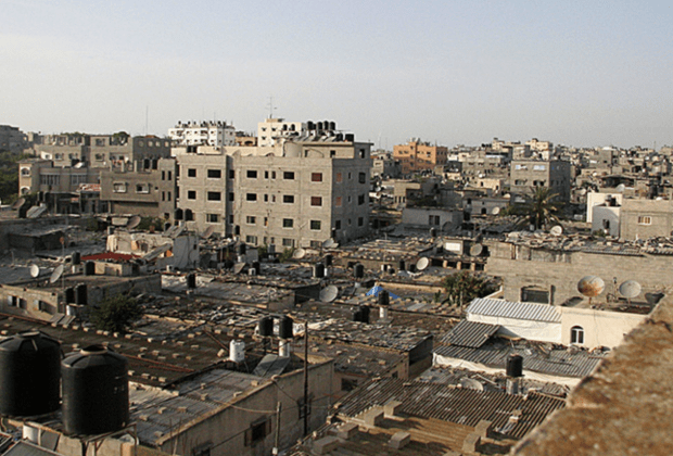 Das „Flüchtlingslager“ ist ein 1948 erbautes Gebäudeviertel