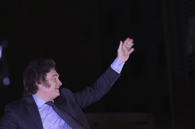 Milei mit der Kettensäge wird Präsident