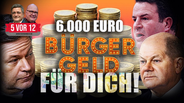 6.000 Euro Bürgergeld für Dich!