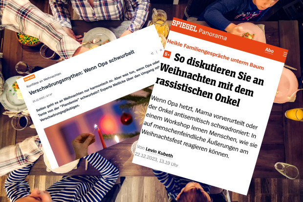 Jedes Jahr wieder: Haltung unterm Tannenbaum