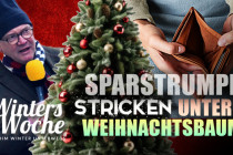 Sparstrumpfstricken unterm Weihnachtsbaum