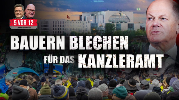 Bauern blechen für das Kanzleramt