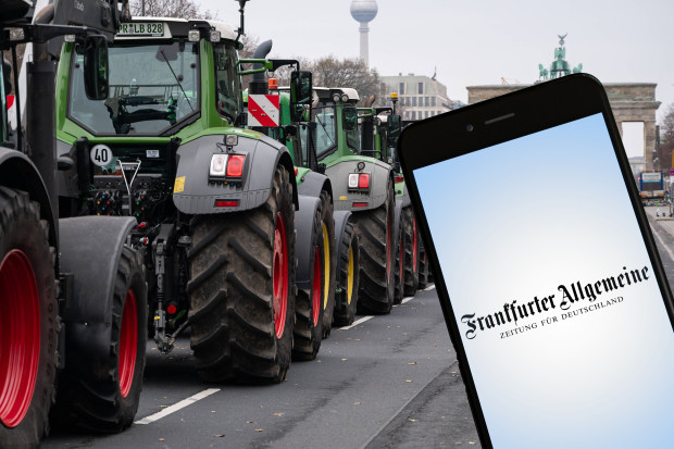 FAZ unterstellt protestierenden Bauern „Brunnenvergiftung“