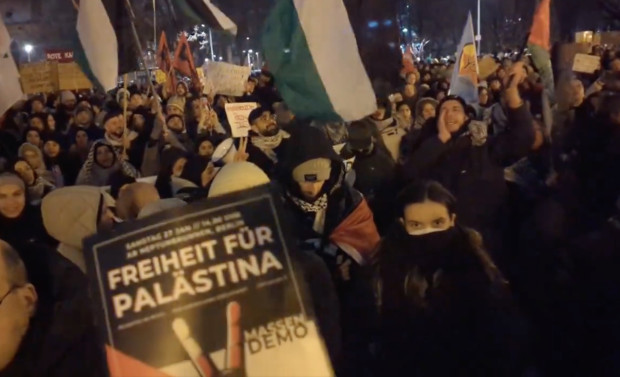 Wie man aus einer Anti-AfD-Demo eine Pro-Hamas-Kundgebung macht