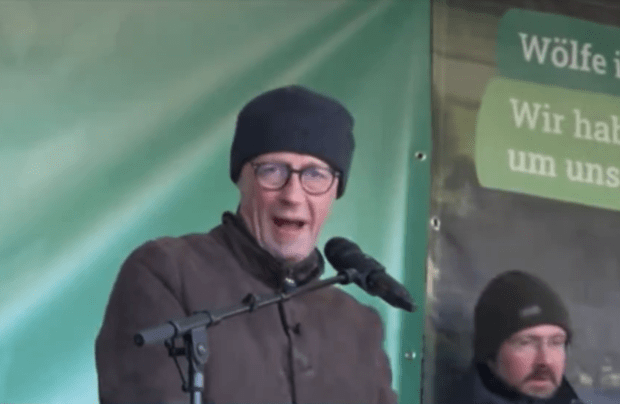 Bei den Bauern: Merz macht den Scholz