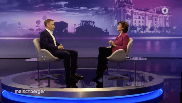 Bei Maischberger: Lindners FDP im politischen Überlebenskampf