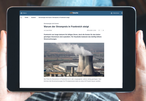 Fake-Nuss: ZDF klagt über teuren französischen Atomstrom – verrechnet sich dabei um das Zehnfache