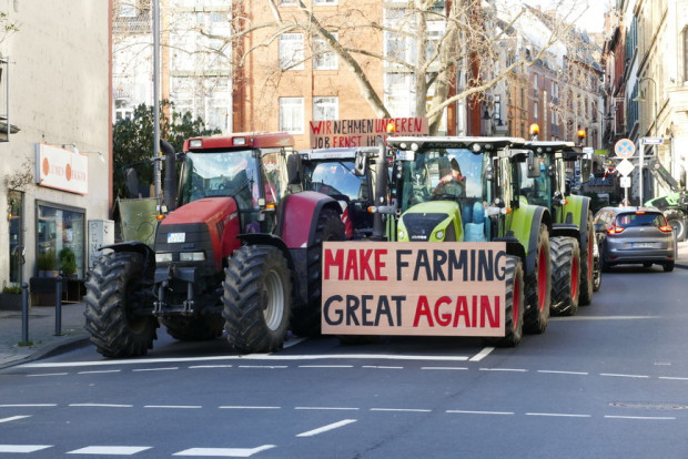 TE-Leseraktion: Eingesandte Bilder von den Bauernprotesten