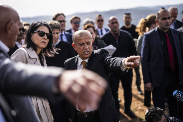 Zurück in alten Mustern: Baerbock im Westjordanland