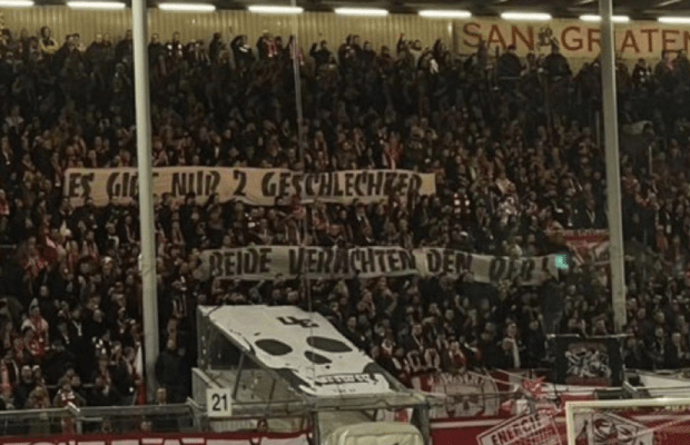 Fußballfans protestieren weiter gegen woke Umerziehung