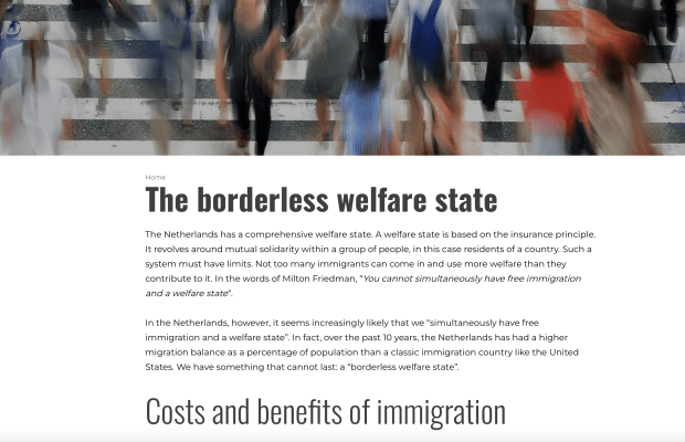 Die Kosten der Einwanderung