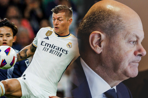 Toni Kroos ist die größte Hoffnung für Olaf Scholz