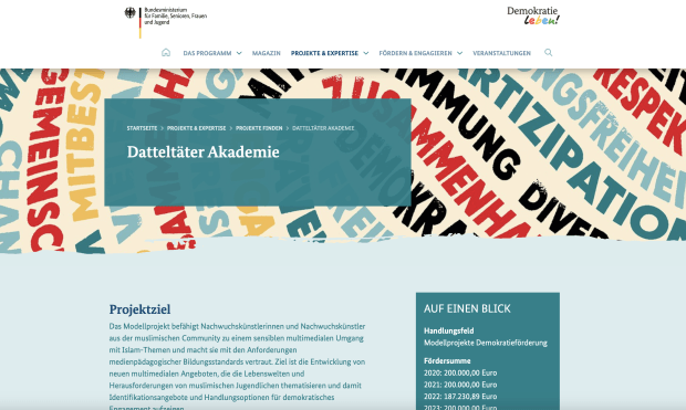 Rundfunkgebühren und Steuergeld für das fragwürdige ARD/ZDF-Funk-Format „Datteltäter“