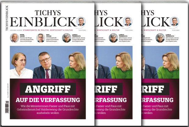 Tichys Einblick 04-2024: Angriff auf die Verfassung