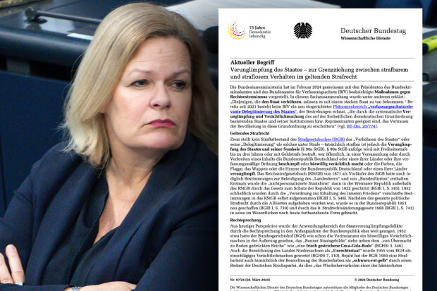 Wie weit geht die Meinungsfreiheit in Deutschland?