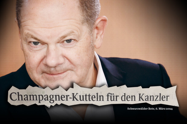 Kanzler und Parteivorsitzende haben getafelt, und wie