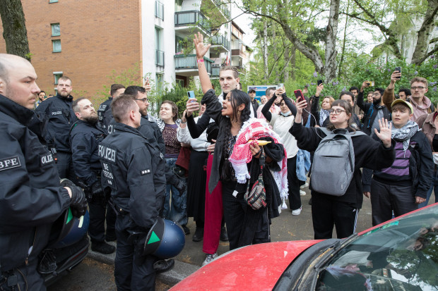 Polizei beendet Israel-feindlichen „Palästina Kongress“ in Berlin