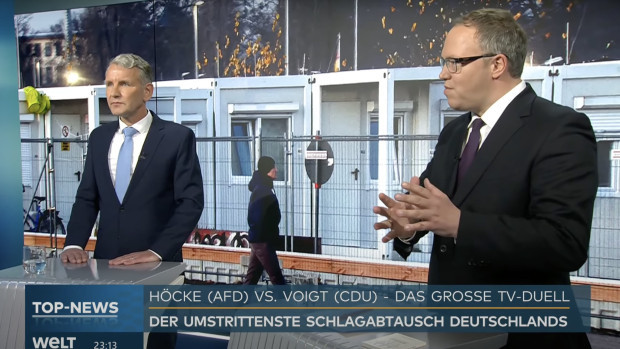 Punktsieg für Höcke gegen Voigt – aber beide gewinnen