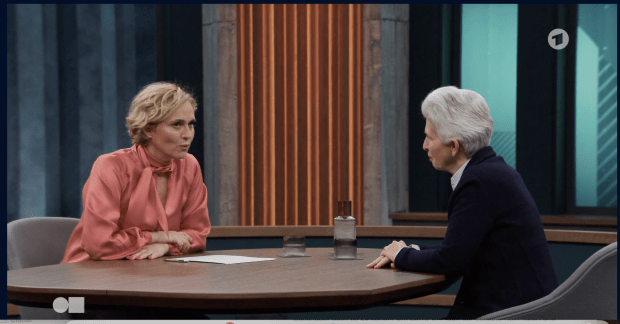 Eine Stunde Caren Miosga macht den tapferen Zuschauer fett