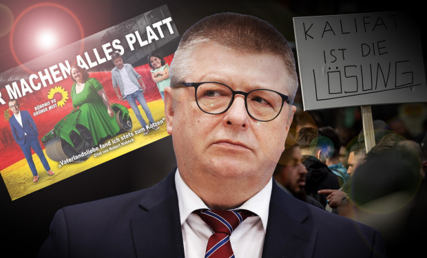 Wer über Grüne Witze macht, wird verfolgt – für Islamisten bleibt da keine Zeit beim Verfassungsschutz