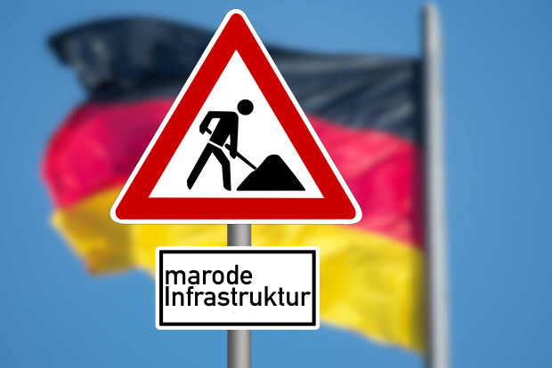 Deutsche Infrastruktur verfällt immer weiter