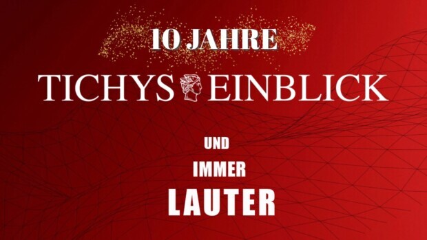 800 Leser feiern 10 Jahre Tichys Einblick