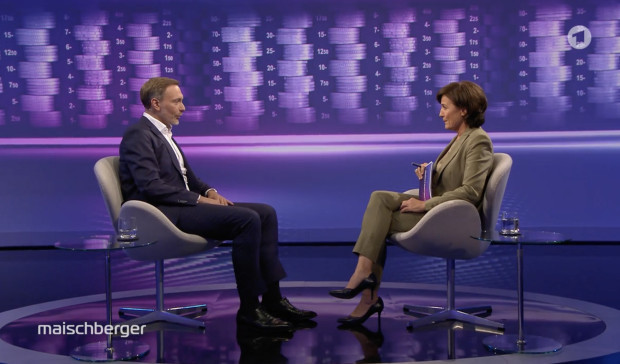 Bei Maischberger: Krisen-Kuscheln mit Christian Lindner