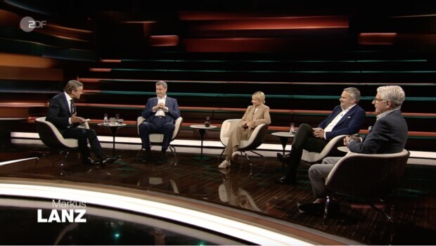 Bei Lanz: Söder, Scholz, Schuss – Tor!