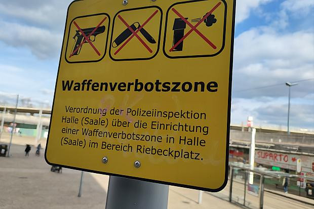 Placebo Messerverbotszone