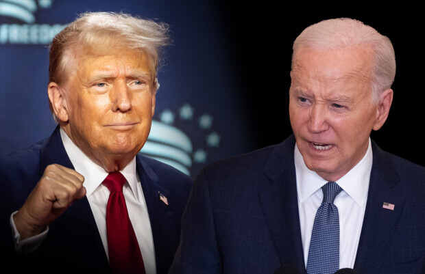 Morgen TV-Duell Trump gegen Biden